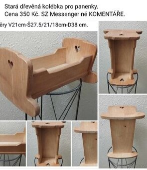 Panenky, hračky a příslušenství pro panenky. Ceny viz fota.
