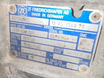 Prodam aut.prevodovka ZF ASTRONIC 12 AS 2540 TD