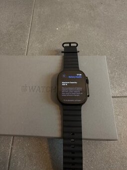 2025 Apple Watch Ultra 2 - Titanium Black - Top Stav
