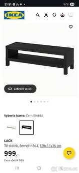 Komoda a stůl pod tv