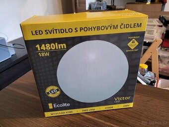 Svítidlo LED s čidlem pohybu Victor 18 W, PC: 1 740 Kč