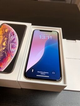 iPhone XS Gold 64GB-krásný stav