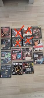 PS3 a PS2 hry na prodej