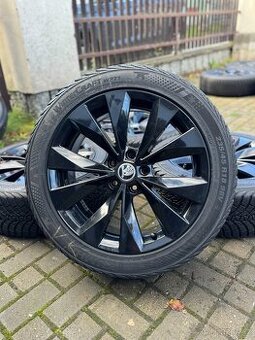 ORIGINÁL Alu Škoda Cassiopeia R18, 5x112 - TOP, ZIMNÍ