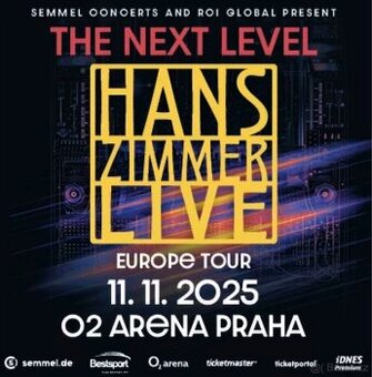 HANS ZIMMER, VIP KLUBOVÉ PATRO, 11.11.2025 O2 ARENA