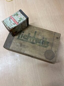 Starožitná krabička Lichtwitz , Somatose , one Penny