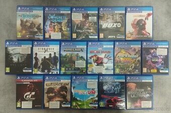 VR Hry pro Ps4