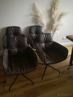 Vysoké křeslo Four Freifrau LEYA, skupina židlí, jídelna, ob