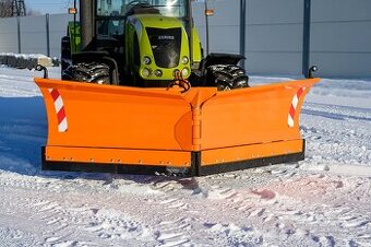 Čelní šípová radlice.