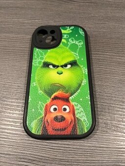 Vánoční kryt pro Apple iPhone 13 - Grinch