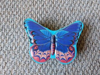 Plechová krabička MOTÝL