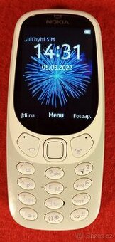 Nokia 3310 dual SIM, Grey, 2018, komplet, funkcni