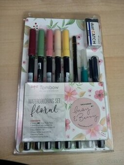 Sada akvarelových fixů Floral