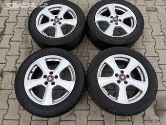 4x al kola 5x108 17 + pneu zimní 225/55 R17