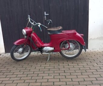 Jawa 555 pojízdná s doklady