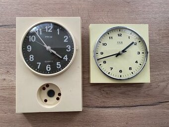 hodiny prim elektric retro hodiny prim nástěnné torzo
