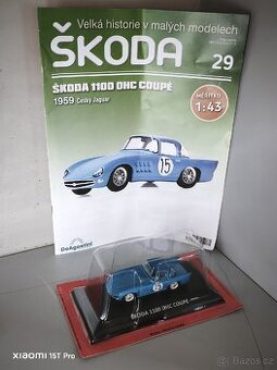 Kaleidoskop Škoda 1100 OHC Coupé r1959 + časopis