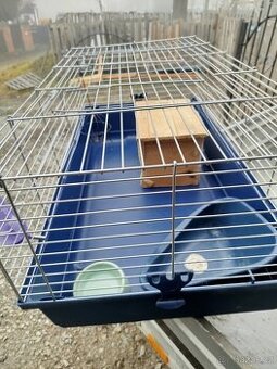 Klec a přepravka na králíka