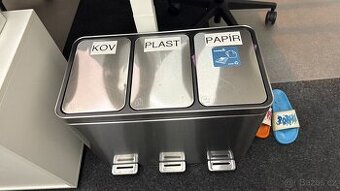 Koš tříděný kovový