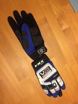 Enduro-cross rukavice, nové V-CAN modré