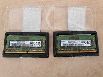 Paměti do notebooku Samsung 2x4GB DDR4 SODIMM PC4-3200Mhz