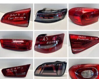 VÝPRODEJ  - zadní lampa(světlo) na BMW, AUDI, VW