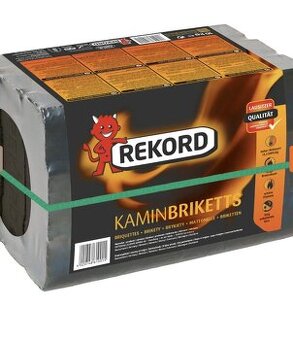 Uhelné brikety rekord 40 balení