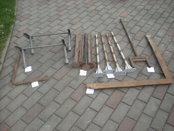 Kovové nohy, nožičky,plech na okraj kamen