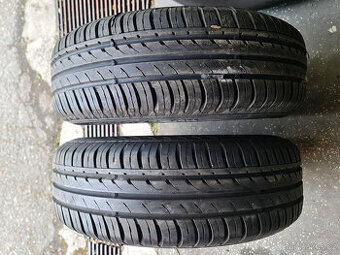 2x disky 5x112 s letními pneu Continental 195/65 R15 - 8 mm