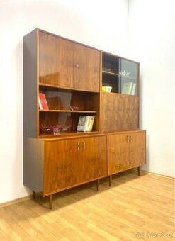 Retro komody knihovny 60. léta