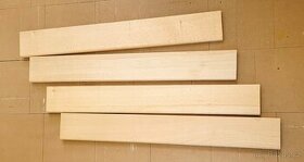 16 ks dřevěných prahů -masiv - dub/práh do dveří