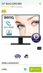 LCD monitor 24" BenQ GW2480 - 1