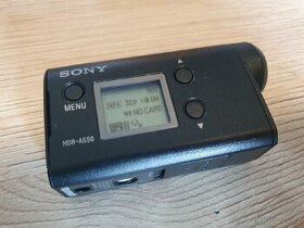 Sony HDR-AS50 akční kamera + RM-LVR3 + AKA-FGP1 + MPK-UWH1 - 1