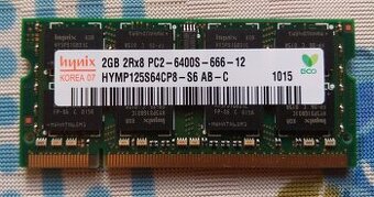 Paměť Hynix 2GB SODIM DDR2 666Mhz