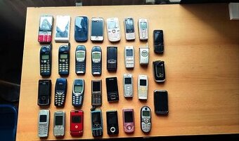 Telefony na díly opravu atd.31Ks