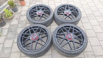Alu kola Audi 20" 5x112 letní pneu 245/30 R20 4-5mm Motec