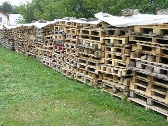 Palety na přepravu materiálu