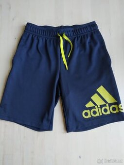 2 x kraťasy Adidas a HM PlayStation vel 152 - 1