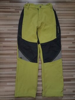 zateplené softshellové kalhoty