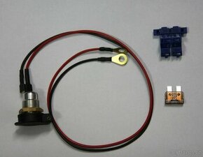 Motozásuvka MINI na 12V BAAS včetně montážní sady - 1