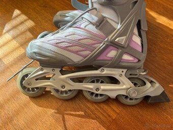 Dámské inline brusle RollerBlade VEL. 40,5 + chrániče