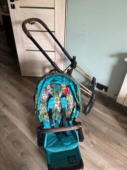 Podvozek ram cybex Priam Rose Gold 4.0 jako novy Rosegold