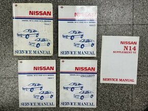 Servisní manuály Nissan Sunny N14 / 100NX B13
