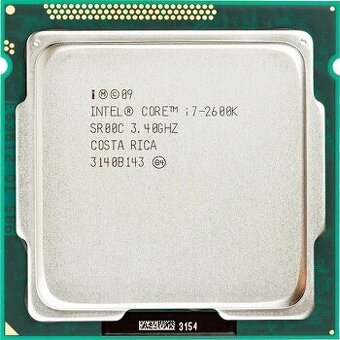 Procesor Intel® Core™ i7-2600K 8MB mezipaměti, až 3,80 GHz
