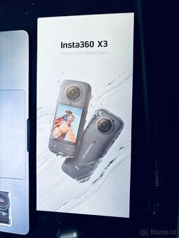 Insta360 X3 kamera – téměř jako nová, kompletní set