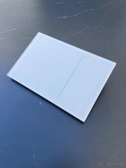 Geberit SIGMA 70 bílé sklo