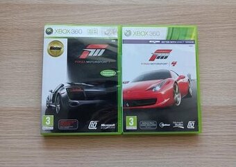 Forza Motorsport 3 a Forza Motorsport 4 na Xbox 360