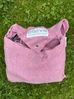 Šátek na nošení dětí Ellevill PAISLEY Silverpink