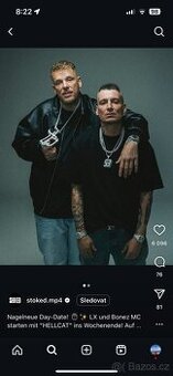 Bonez MC pátek 1. srpna 2025, 19:00 Open Air am Volkspark, H