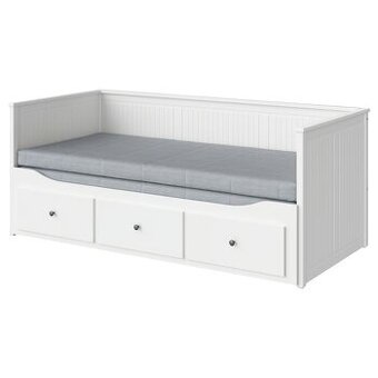 Rozkládací postel Hemnes i s matrací